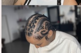 Feed in braids vue de dessus