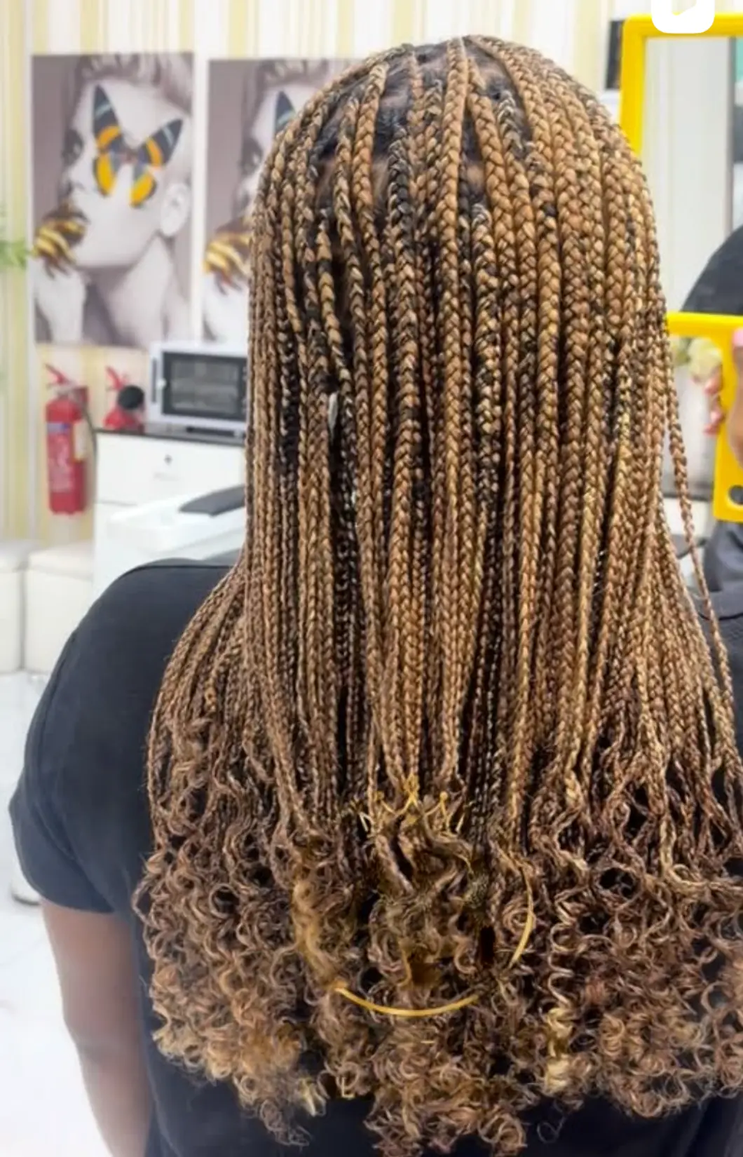 Box braids longues