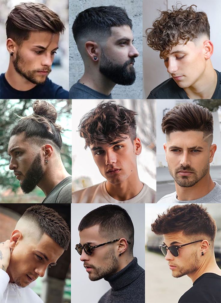 Sélection de coupes homme modernes