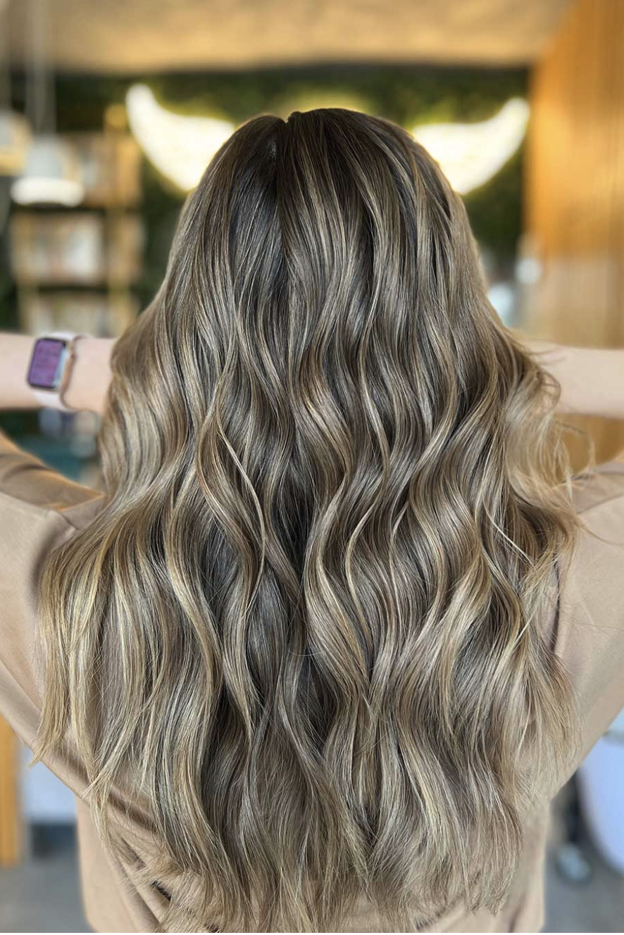 Balayage ondulé