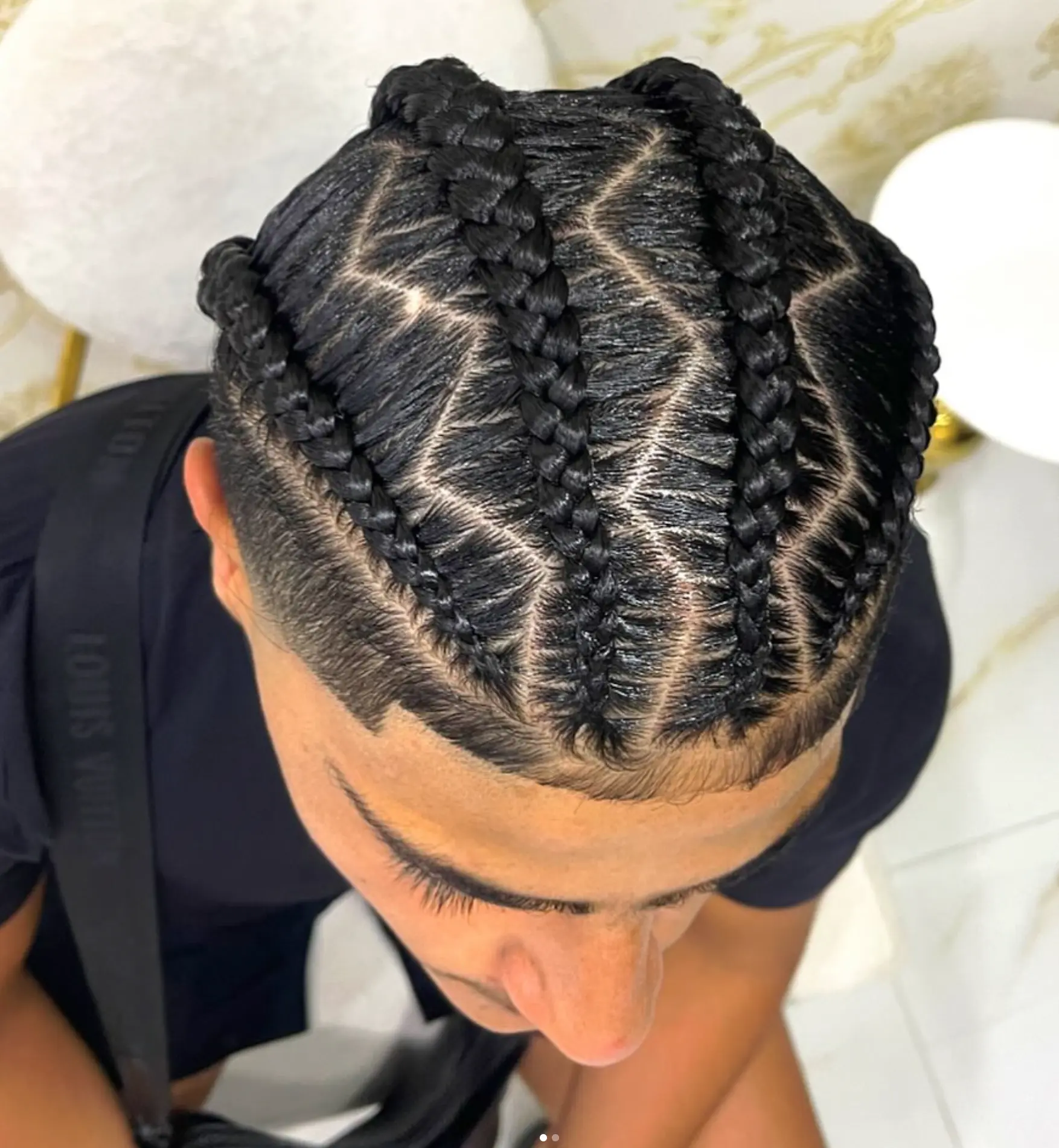 Cornrows homme design