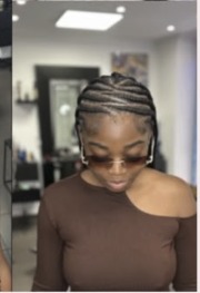 Fulani braids soignées